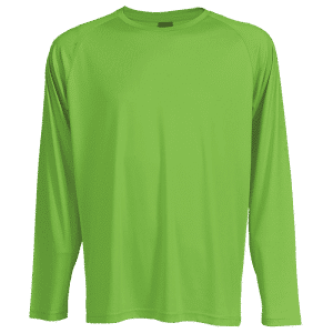135g Long Sleeve Polyester T -Shirt (TSL135B)