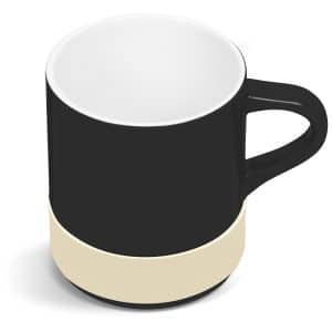 Kooshty Mixalot Black Mug - 320ml - Cream