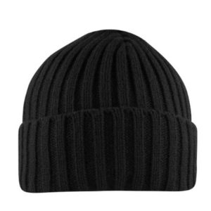 B1701 - Cuffed Beanie - Charcoal