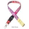 Lanyard Double Side Sub With Buckle&Lobsterring