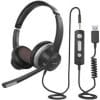 Mpow HC6 Business Wired Headset