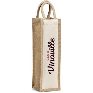 Okiyo Inshu Jute - Cotton Wine Tote