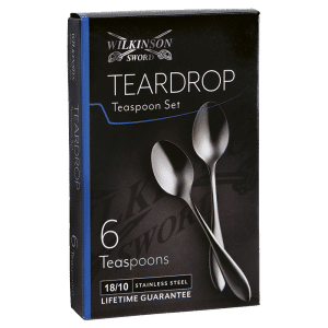Teardrop - Piece Teaspoon Set