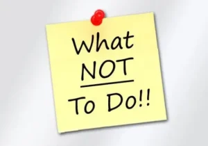 The Top Five Things Not to Do When Ordering Promotional Products