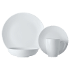 White Basics Fitzrovia Coupe Dinner Set 16 Piece