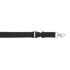 Woven Lanyard with Plastic Buckle