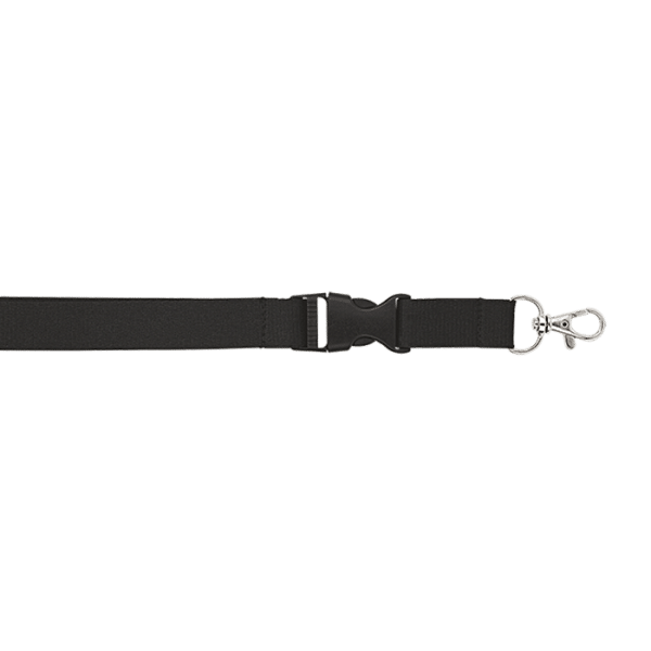 Woven Lanyard with Plastic Buckle