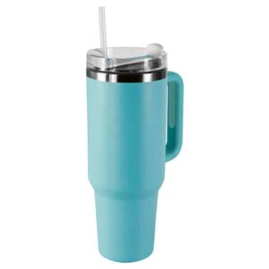 1.2L Double Walled Travel Mug with Straw