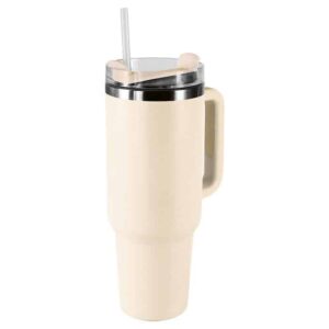 1.2L Double Walled Travel Mug with Straw