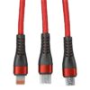 1.2M 3-In-1 Charger Cable Allum Alloy And Braiding