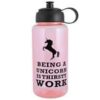 1 Litre Unicorn Water Bottle