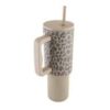 1200ml Leopard Print Travel Mug