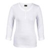 145g Henley Long Sleeve T-Shirt Ladies