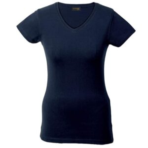 170g Slim Fit V-Neck T-Shirt Ladies
