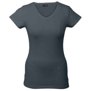 170g Slim Fit V-Neck T-Shirt Ladies