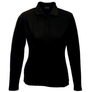 175g Pique Knit Long Sleeve Golfer Ladies