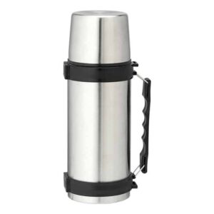 1l Stainless Steel Travel Flask with Carry Handle