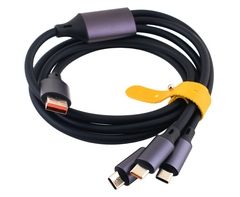 3-In-1 USB Type-C Cable