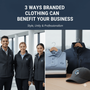 3 Ways Branded Clothing Can Benefit Your Business