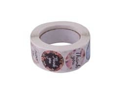 500Pcs Sticker Roll – Thank You 1