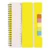 A5 Notebook With Sticky Notes And Ruler