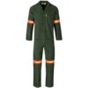 Acid Resistant Polycotton Conti Suit – Reflective Arm, Legs – Back – Orange Tape