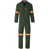 Acid Resistant Polycotton Conti Suit – Reflective Arm – Legs – Orange Tape