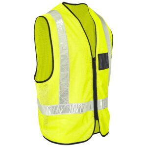 Airport Hi-viz Reflective Full Zip Vest
