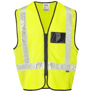 Airport Hi-viz Reflective Full Zip Vest