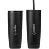 Alex Varga Aurelian Stainless Steel 2-in-1 Vacuum Tumbler – Straw