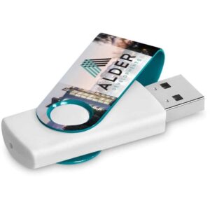 Altitude Axis Gyro White Flash Drive – 16GB