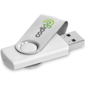 Altitude Axis Gyro White Flash Drive – 8GB