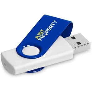 Altitude Axis Gyro White Flash Drive – 8GB
