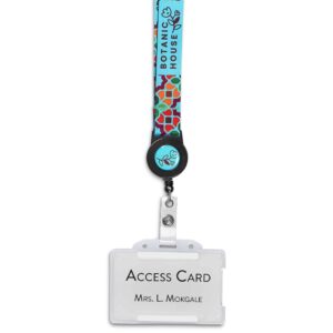 Altitude Badge Reel Double-Sided Satin Lanyard