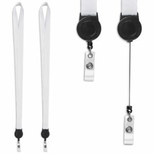 Altitude Badge Reel Double-Sided Satin Lanyard
