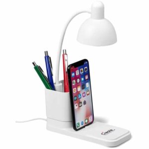 Altitude Lexicon Desk Lamp, Pen Caddy – Phone Stand
