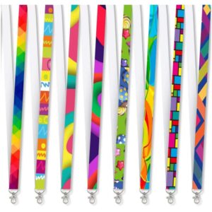 Altitude Snap Hook Clip Single -Sided Sublimation Satin Lanyard