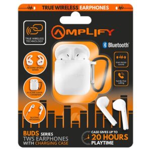 Amplify Buds Series True Wireless Earphones with Accessories