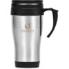 Arabica Stainless Steel & Plastic Double-Wall Mug – 450ml