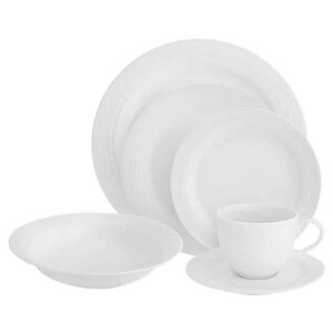 Arctic White 36 Piece Dinner Set