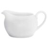 Arctic White Gravy Boat with Saucer