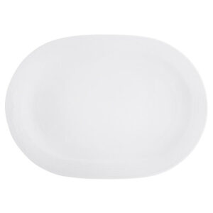 Arctic White Oval Platter