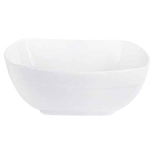 Arctic White Square Bowl