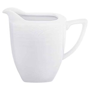 Arctic White Square Milk Jug