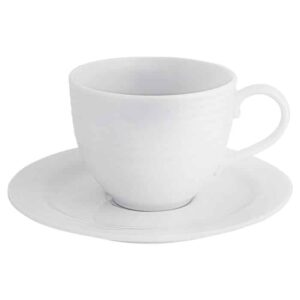 Arctic White Tea Cup And Saucer 240Ml
