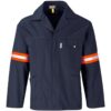 Artisan Premium 100% Cotton Jacket – Reflective Arms – Orange Tape