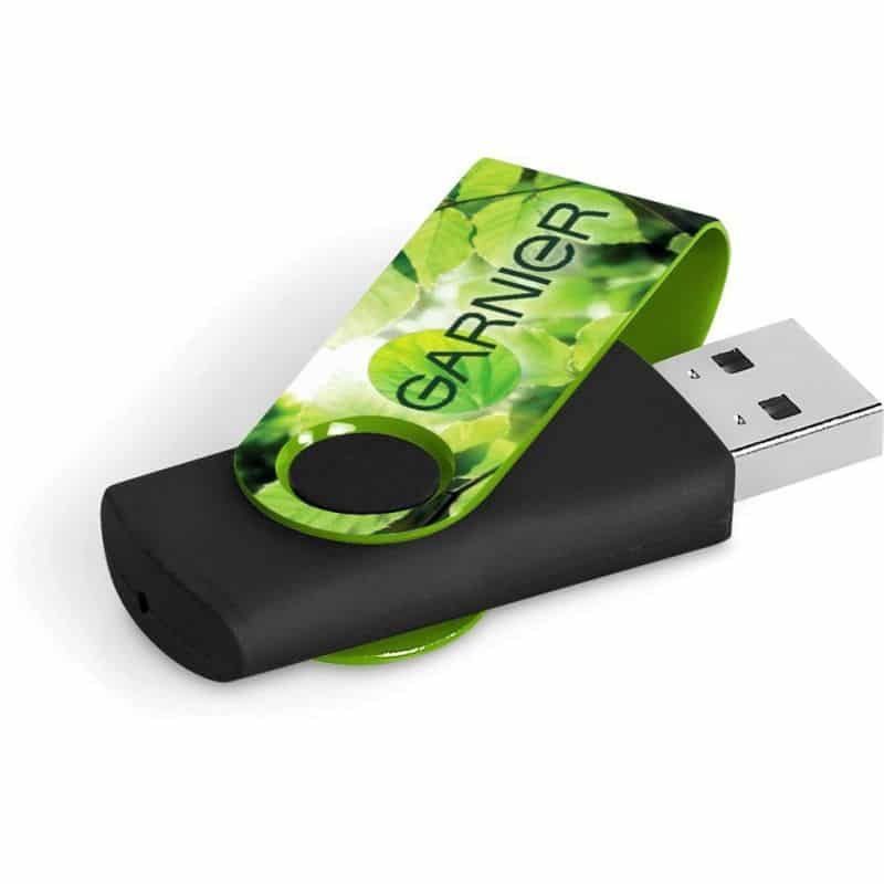 Axis Gyro Black Flash Drive – 32GB