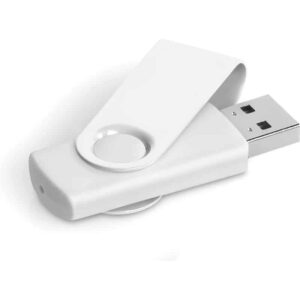 Axis Gyro White Flash Drive – 32GB