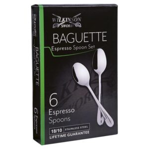 Baguette 6 Piece Espresso Set