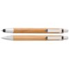Bamboo Pen and Clutch Pencil Set